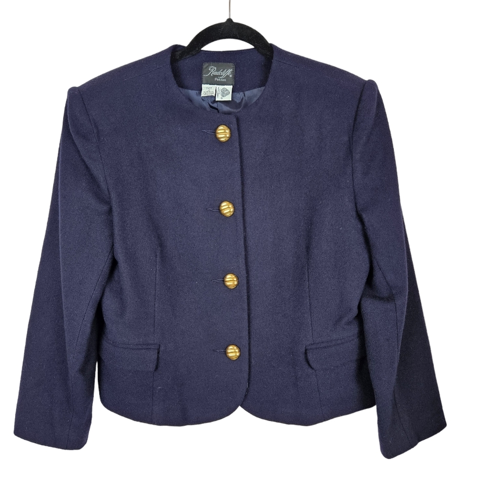 Radcliffe Petites Vintage Wool Blazer
